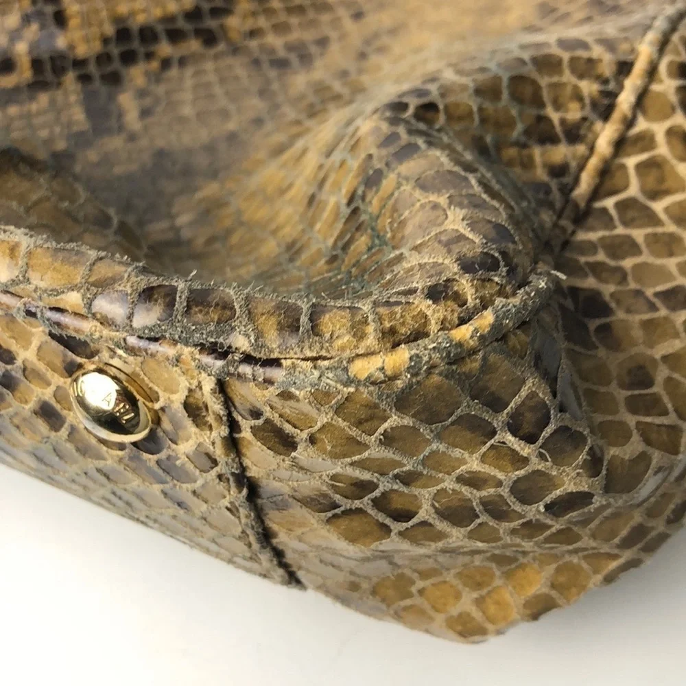 Michael Kors Fulton Snake Shoulder Bag